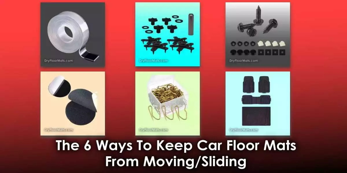 keep floor mats non-slippery