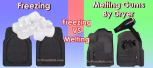 Removing Gum by Freezing Vs Melting
