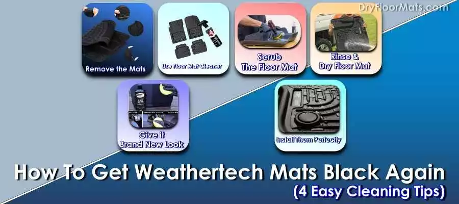 How To Get WeatherTech Mats Black Again
